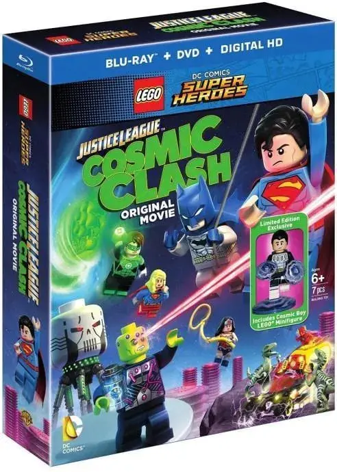 Lego Lego Dc Comics Super Heroes Justice League: Cosmic Clash (Blu-Ray + Dvd) Dcshdvd3 Gear 1