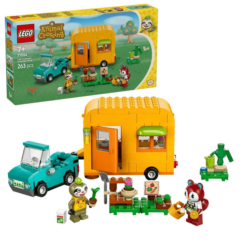 Lego Leifs Caravan En Tuinwinkel 77054 Animal Crossing 1