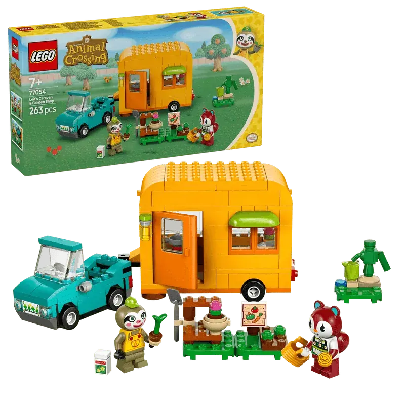 Lego Leif's Caravan & Garden Store 77054 Animal Crossing 1