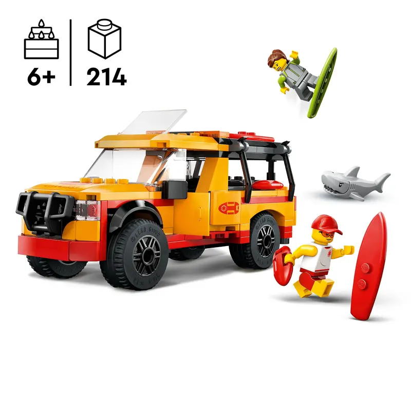 Lego Lifeguard Rescue Truck 60453 City 2