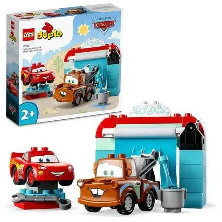 Lego Lightning Mcqueen & Mater's Wasstraatpret 10996 Duplo 1