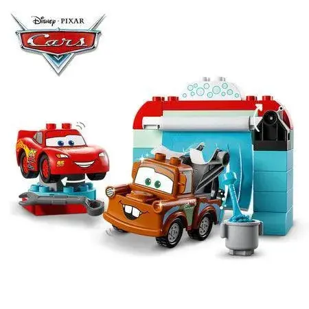 Lego Lightning Mcqueen & Mater's Wasstraatpret 10996 Duplo 2