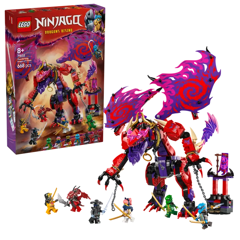 Lego Lightning Tooth Chaos Dragon 71832 Ninjago 1