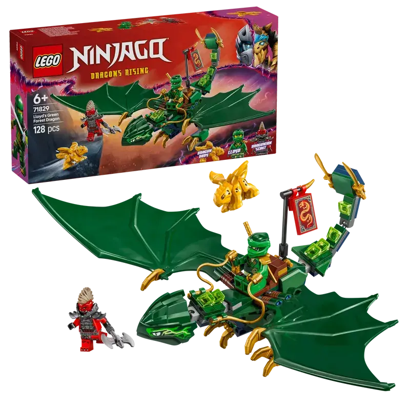 Lego Lloyds Groene Bosdraak 71829 Ninjago 1