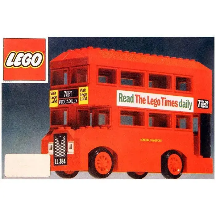 Lego London Bus 384 Legoland 1