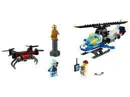 Lego Lucht Politie Drone Met Helikopter 60207 City 2