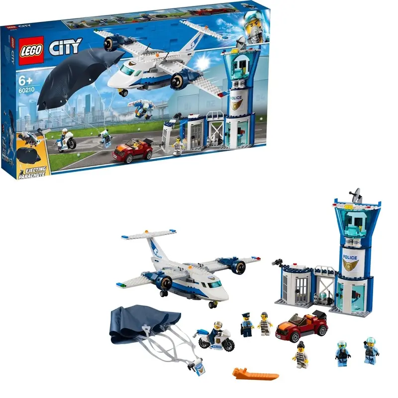 Lego Lucht Politie Luchtmachtbasis Vliegveld 60210 City 1