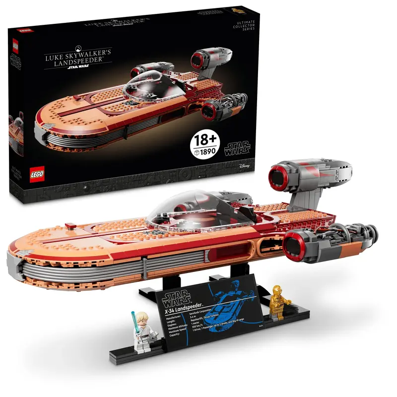 Lego Luke Skywalker’S Fast Landspeeder 75341 Starwars 1