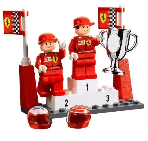 Lego M. Schumacher And R. Barrichello 8389 Racers 1