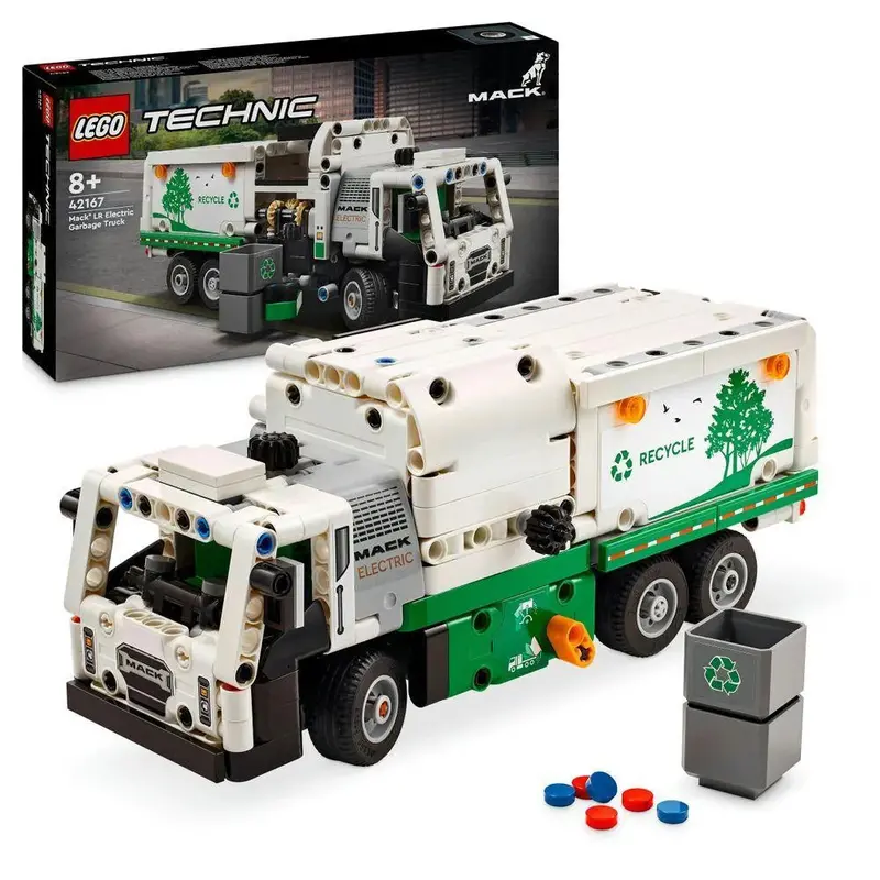 Lego Mack Lr Electrische Vuilniswagen 42167 Technic 1