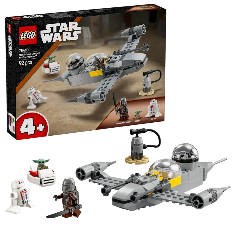 Lego Mando And Grogu's N-1 Starfighter 75410 Star Wars 1