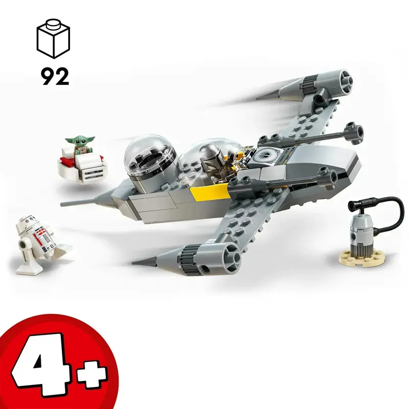 Lego Mando En Grogu's N-1 Starfighter 75410 Starwars 2