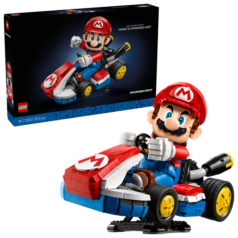 Lego Mario Kart™ – Mario And Standard Kart 72037 Supermario 1