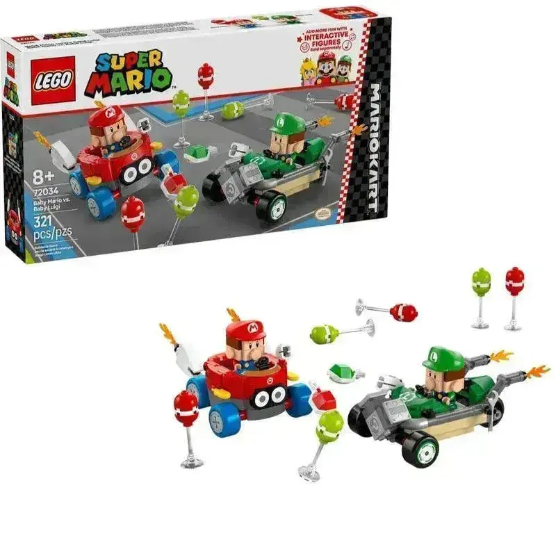 Lego Mario Kart – The Baby Mario Vs. Baby Luigi 72034 Supermario 1
