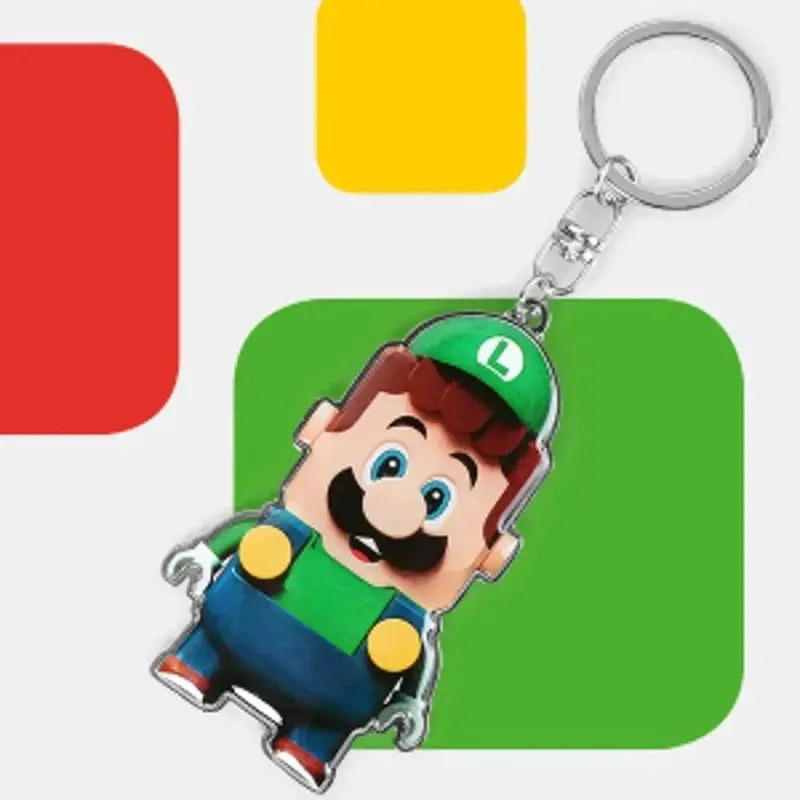 Lego Mario Key Chain Mario Gear 1