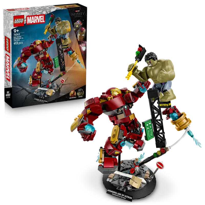 Lego Marvel Ultieme Strijd: Hulkbuster Vs. Hulk Superhelden Bouwpakket Voor Kinderen 76343 1