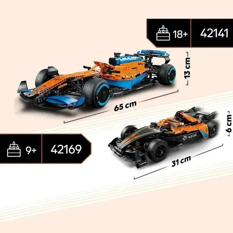 Lego Mclaren Combideal Formule 1: 42141 & 76919 1