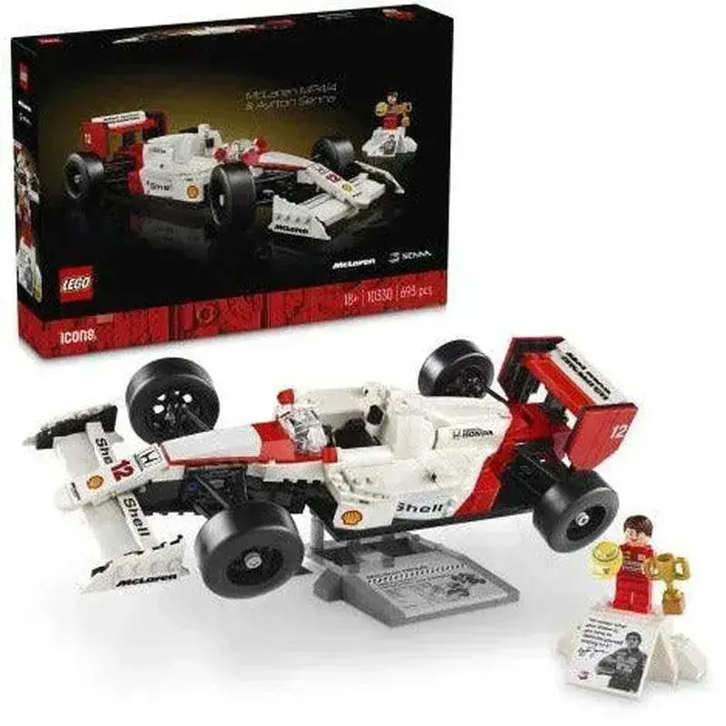 Lego Mclaren Mp4/4 & Ayrton Senna 10330 Icons 1