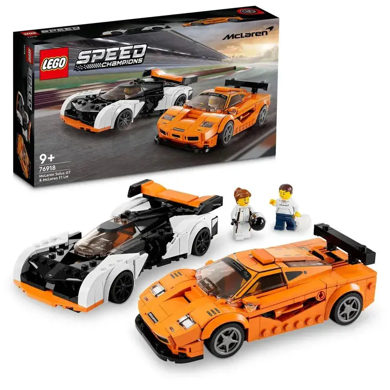 Lego Mclaren Solus Gt And Mclaren F1 Lm 76918 Speedchampions 1