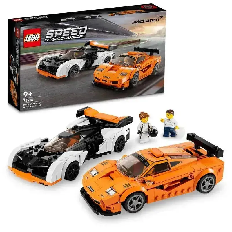 Lego Mclaren Solus Gt & Mclaren F1 Lm 76918 Speedchampions 1
