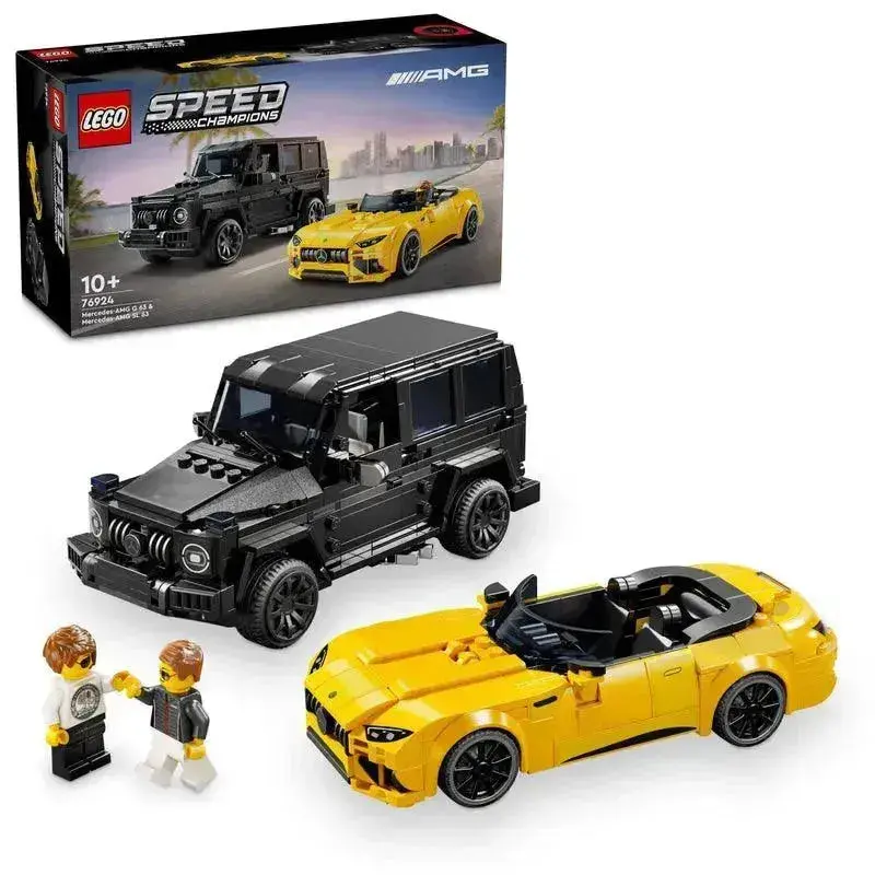 Lego Mercedes-Amg Gt Roadster 2024 & Amg G 63 76924 Speedchampions 1