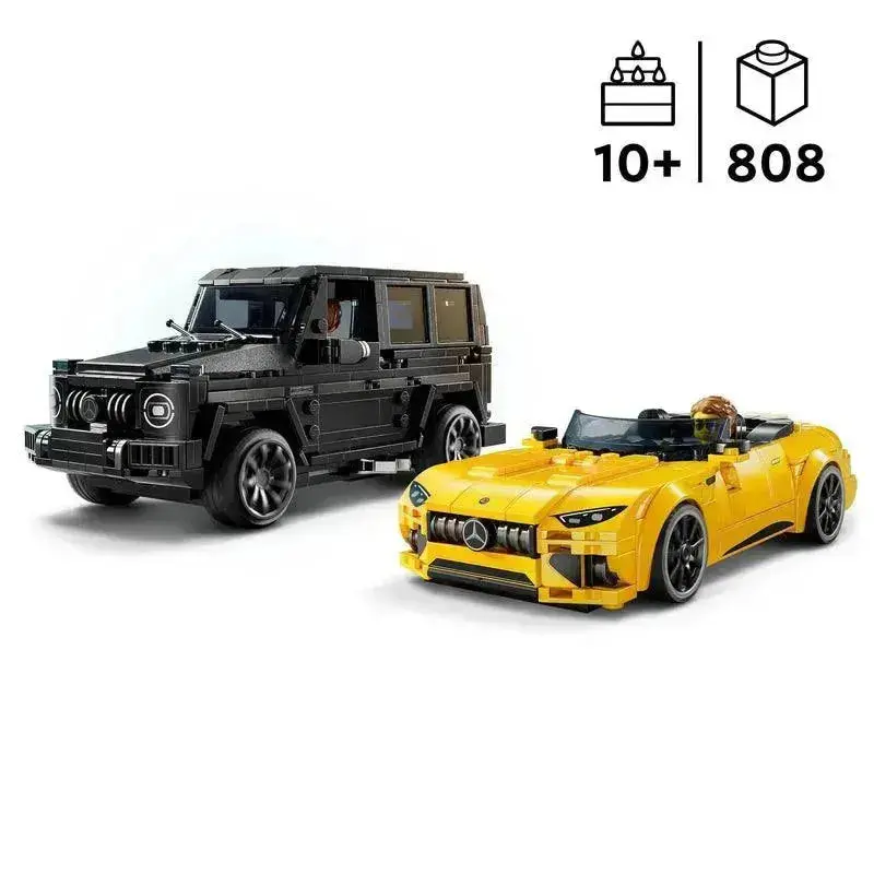 Lego Mercedes-Amg Gt Roadster 2024 & Amg G 63 76924 Speedchampions 2