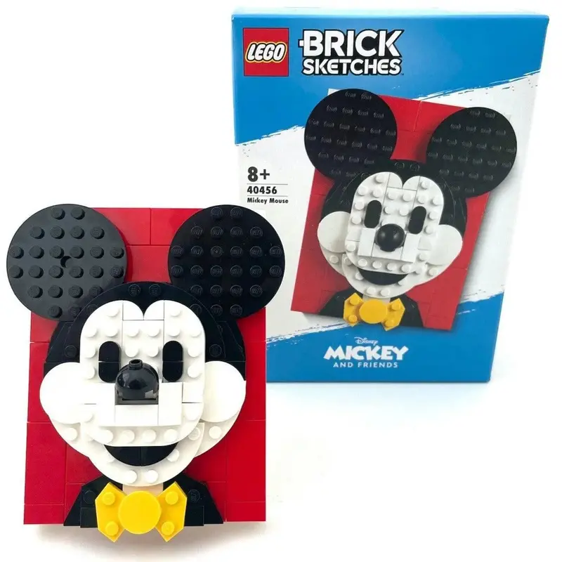Lego Mickey Mouse Disney Mosaic 40456 Brick Sketches 1