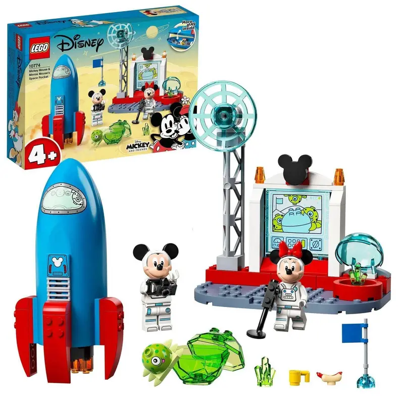 Lego Mickey Mouse En Minnie Mouse Ruimte Raket 4+ 10774 Disney 1