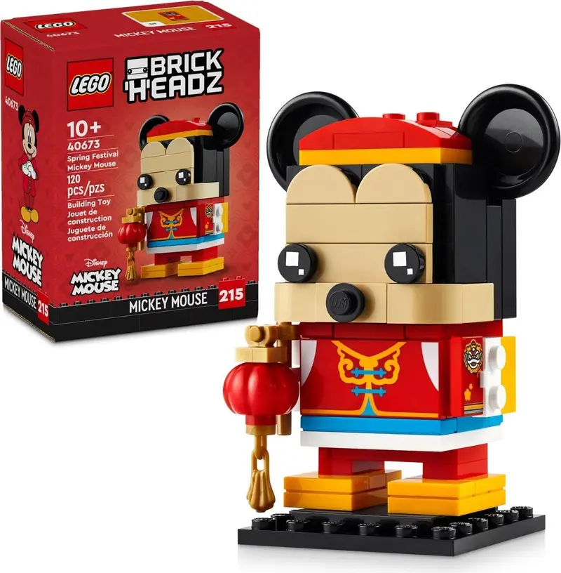 Lego Mickey Mouse Op Het Lentefestival 40673 Brickheadz 1