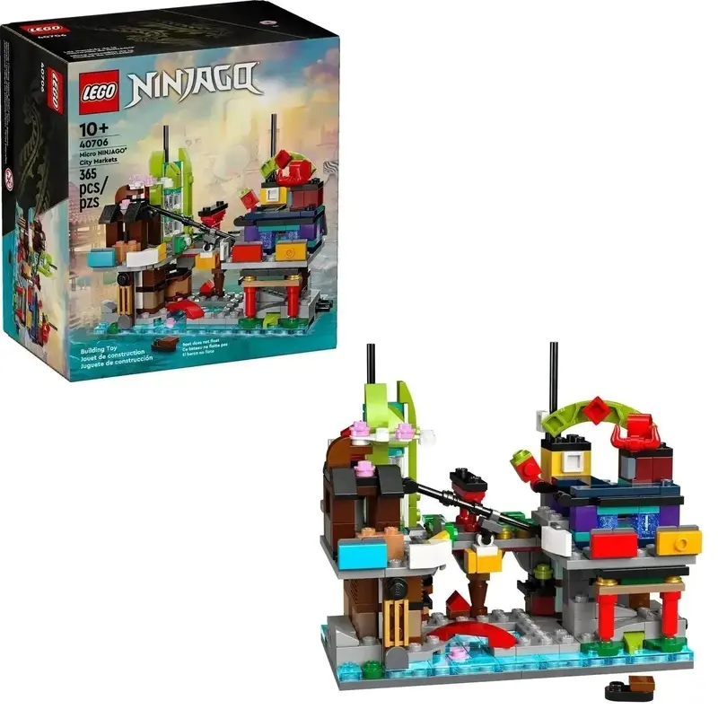 Lego Micro Ninjago® Stadsmarkten 40706 Ninjago 1