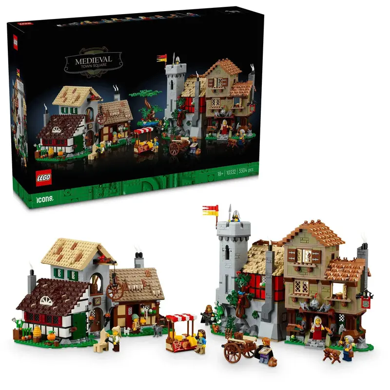 Lego Middeleeuws Stadsplein 10332 Icons 1