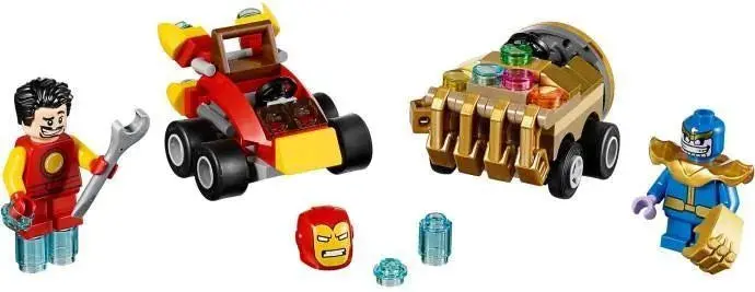 Lego Mighty Micros: Iron Man Vs. Thanos 76072 Marvel Super Heroes - Mighty Micros 1