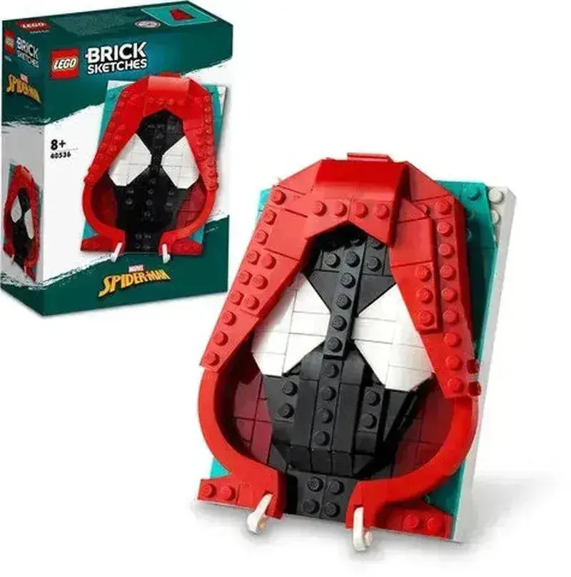 Lego Miles Morales Image 40536 Spiderman Bricksketches 1