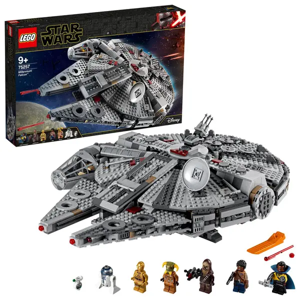Lego Millennium Falcon 2019: 1.351 Delig 75257 Starwars Ucs 2