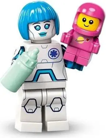Lego Minfiguren Series 26 Space / Ruimtevaart Astronaut Met Spacebaby 71046-6 Minifiguren 1