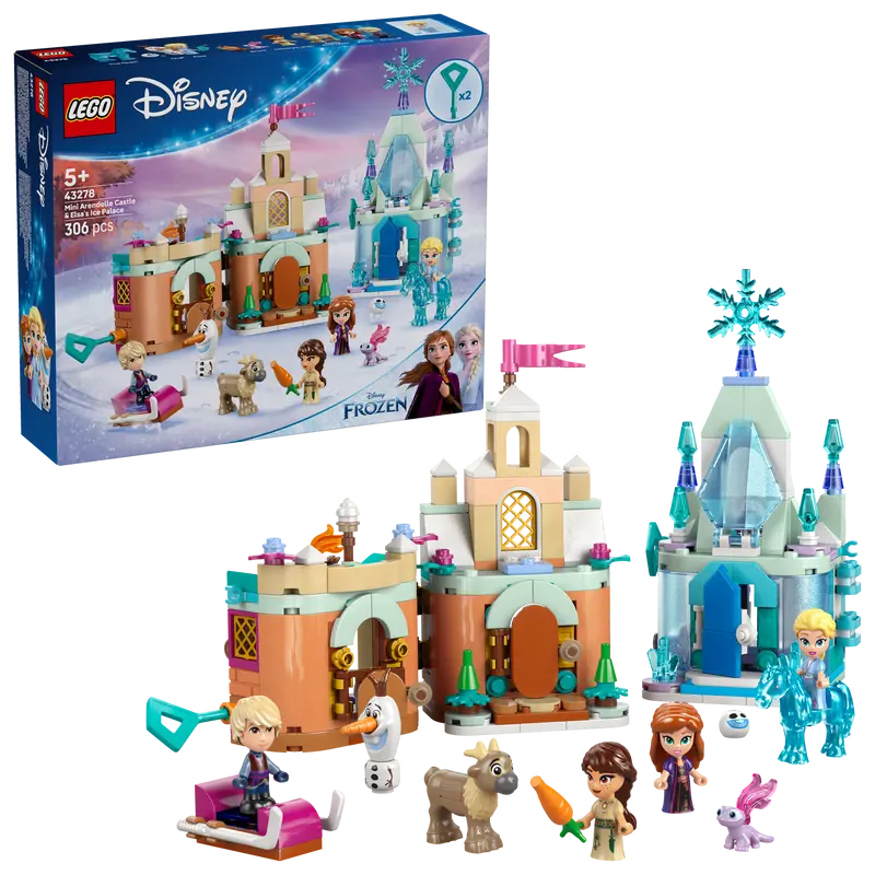 Lego Mini Arendelle & Elsa's Ijspaleis 43278 Disney 1