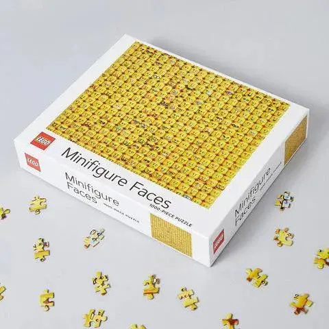 Lego Minifigure Faces Puzzle Isbn9781797210193 Gear 1