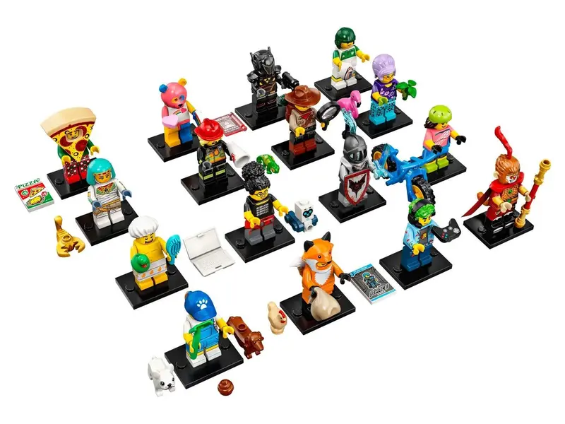 Lego Minifiguren Collectie Series 19 71025 Minifiguren (16 Stuks) 1