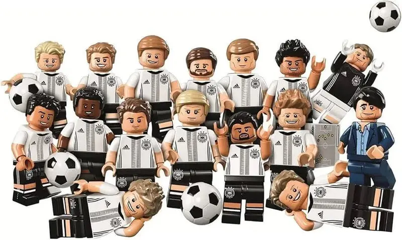 Lego Minifiguren Dfb – Der Mannschaft Duits Voetbal Team 71014 Minifiguren (16 Stuks) 2