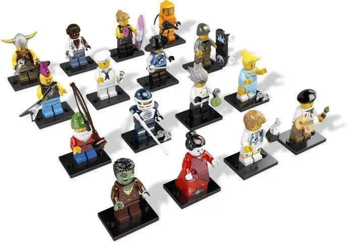 Lego Minifigures - Series 4 - Complete 8804 Minifigures 1