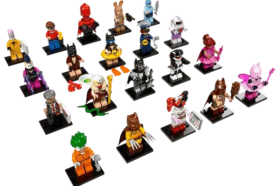 Lego Minifigures - The Lego Batman Movie Series - Complete 71017 Minifiguren (20 Stuks) 1