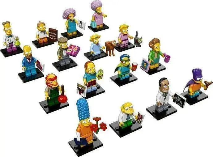 Lego Minifigures - The Simpsons Series 2 - Complete 71009 Minifigures 1