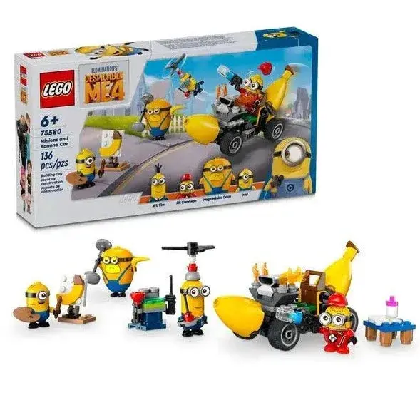 Lego Minions En Bananenauto 75580 Minions 1