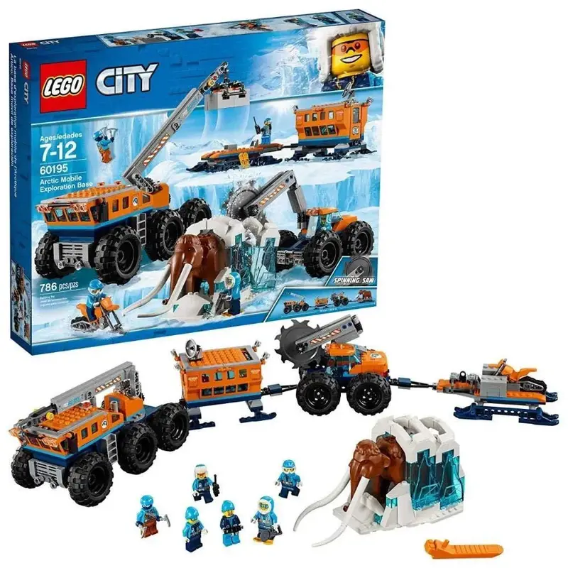 Lego Mobiele Onderzoeksbasis Op De Noordpool 60195 City 1