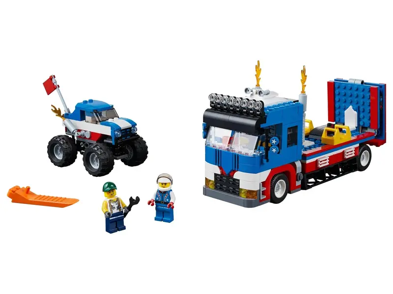 Lego Mobiele Stunstshow Met Monstertruck 31085 Creator 3-In-1 2