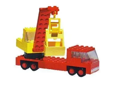 Lego Mobile Crane 490 Legoland 1