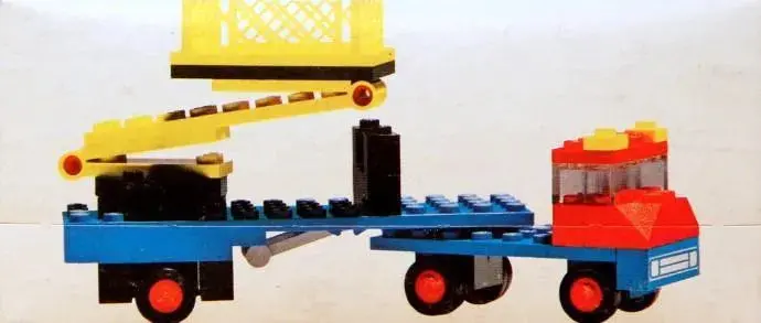 Lego Mobile Hydraulic Hoist 655 Legoland 1