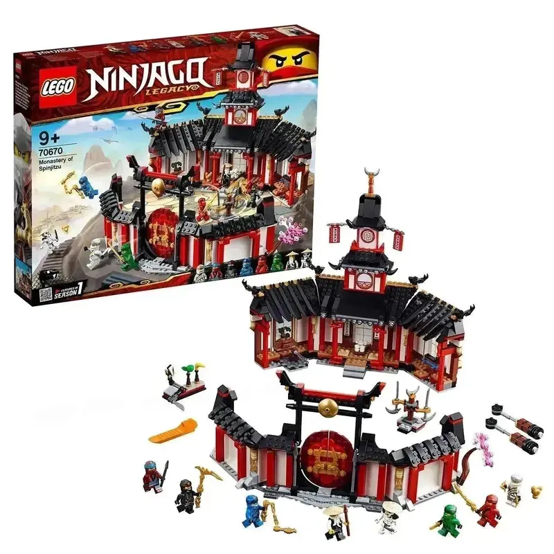 Lego Monastery Of Spinjitzu 70670 Ninjago 1