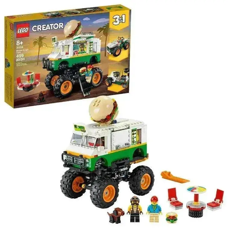 Lego Monster Burger Truck 31104 Creator 3-In-1 1