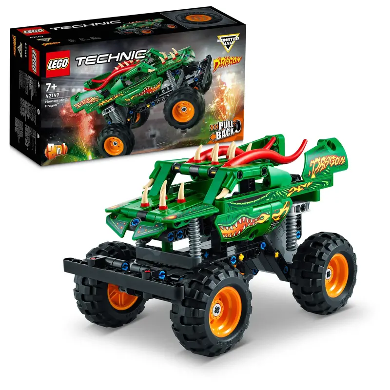 Lego Monster Jam™ Dragon™ Green 42149 Technic 1